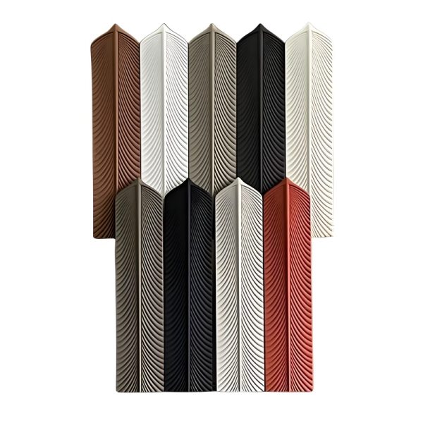 Lightweight and rich in colors PU Feather Stone