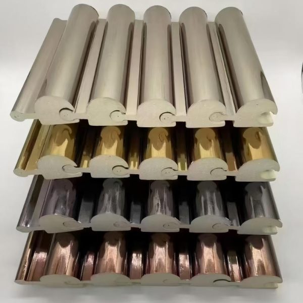 Fluted Wpc Panel Wall with Eco Friendly PVC Material and Custom Size Board Wpc Roating Wall Panel