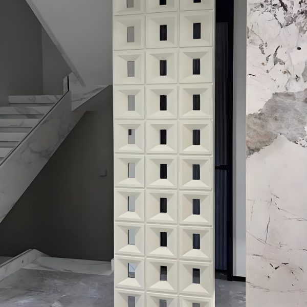 Double-sided PU stone structure