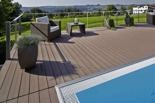 Outdoor WPC Flooring, Wall Panels, Fences, Pavilions, Railings