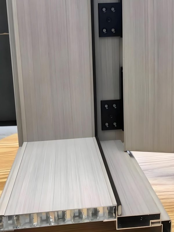 aluminum-wood door