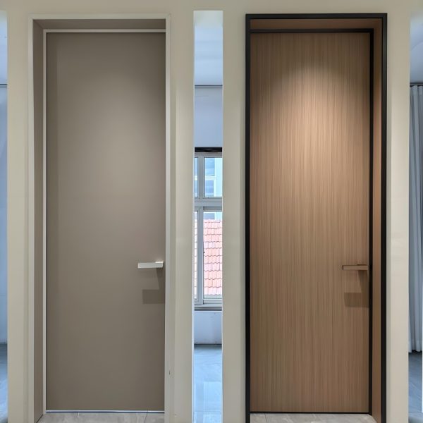 aluminum-wood door