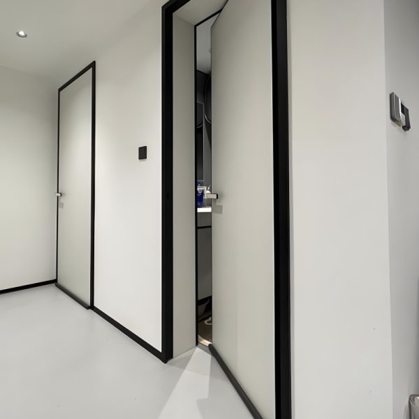 aluminum-wood door