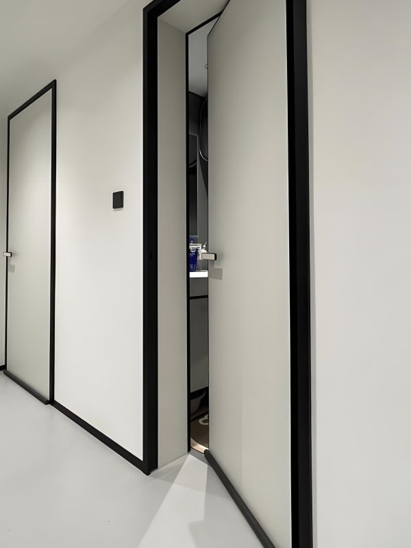 aluminum-wood door