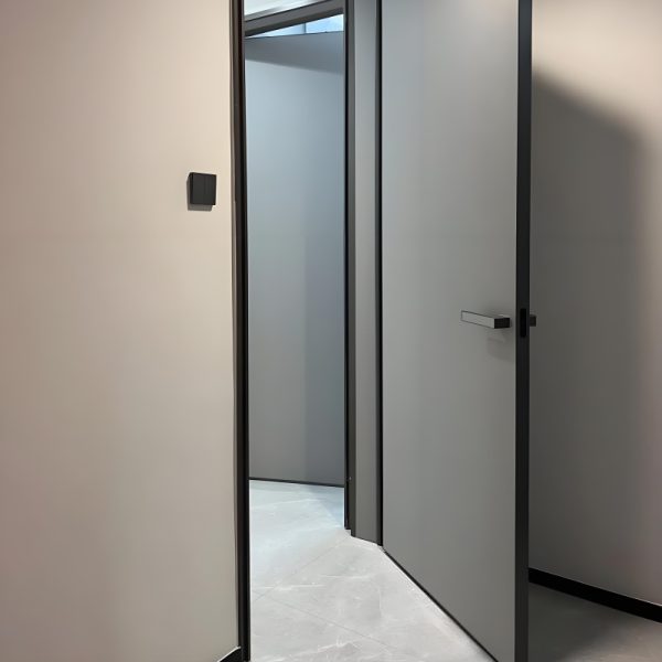 aluminum-wood door