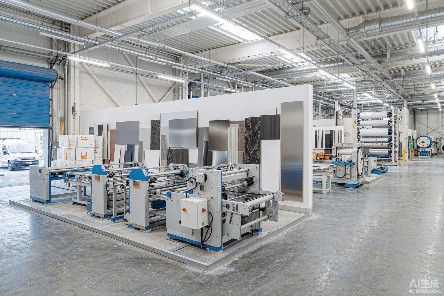 STARLEADER factory and showroom - building material production